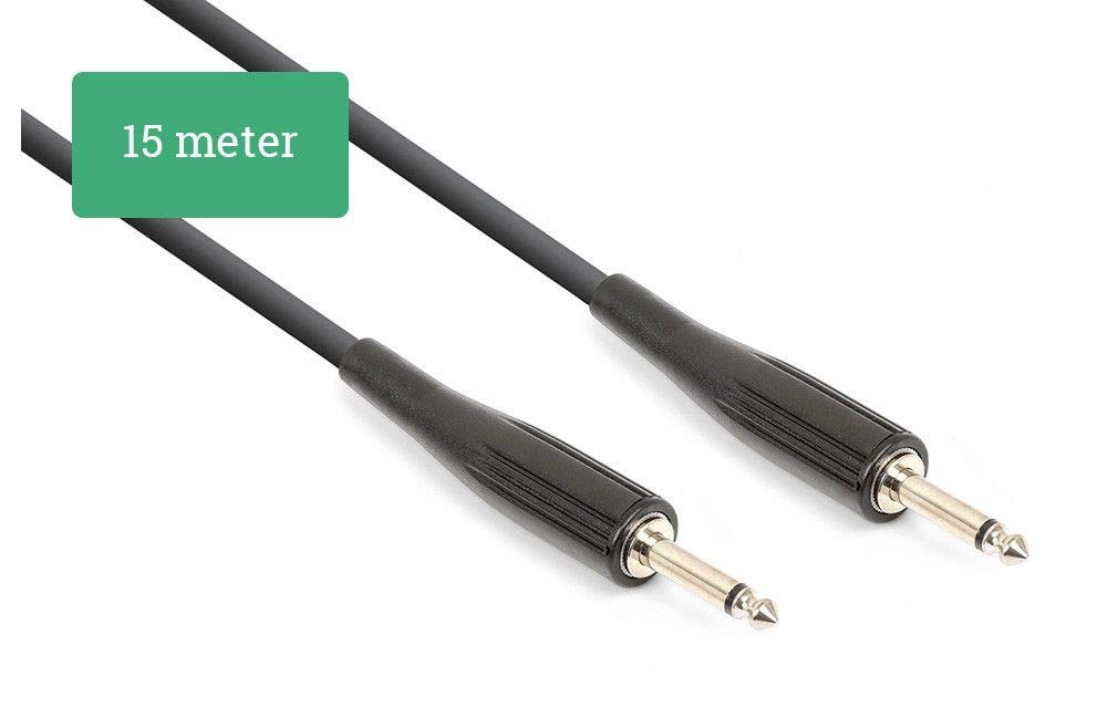 Vonyx Lautsprecherkabel 6,3 mm Klinke - 15 Meter