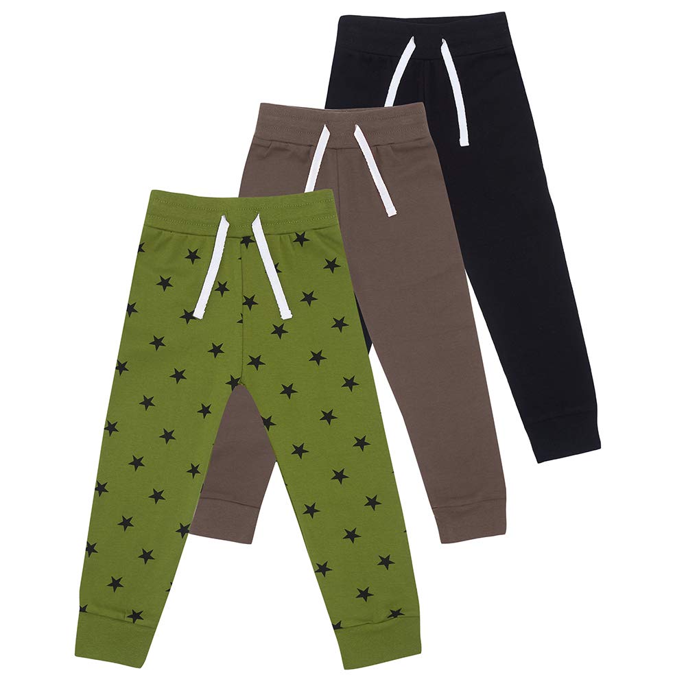 Lovjoy Pantalones Informales para bebés y niños y niñas / 100% algodón, Suaves y cómodos