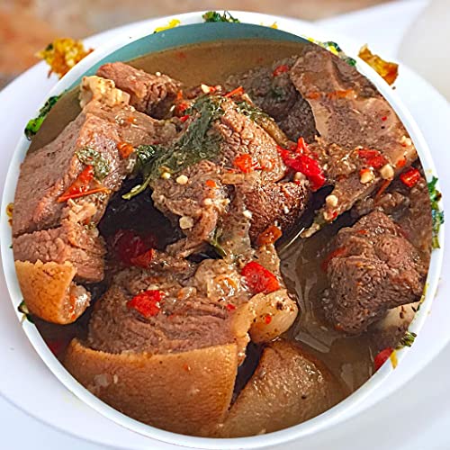 Frozen and Fresh Goat Meat 2lb | With Bone and Burned Skin