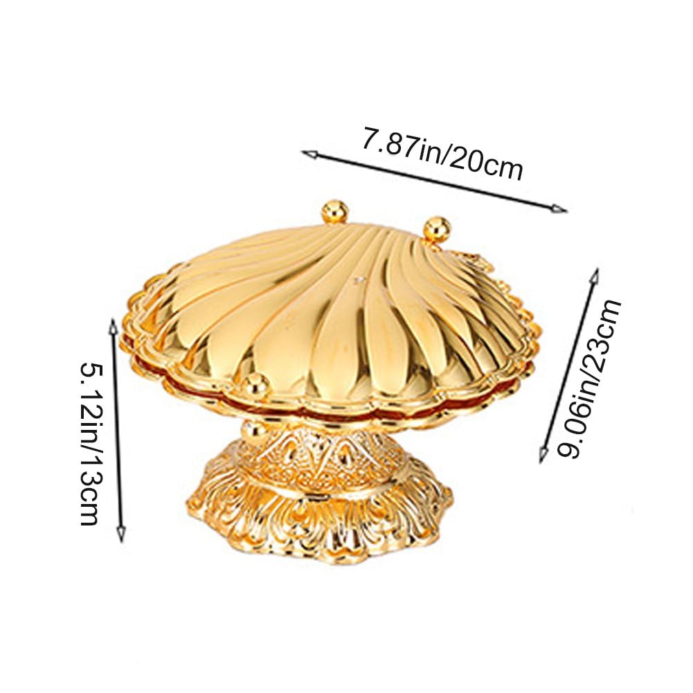 Frutero De Metal con Base, Soporte Decorativo para Frutas, Bandeja para Servir, Plato De Frutas, Expositor De Postres, Estante para Aperitivos Y Comida para Mostrador De Cocina.