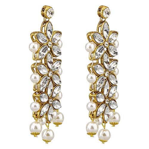 Kundan & Pearl Plated Jewelry Set (CT-NCKK-44116)