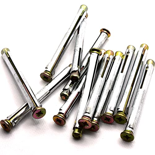 Lot de 10 chevilles pour cadre métallique tête fraisée 8 x 92 mm Acier galvanisé