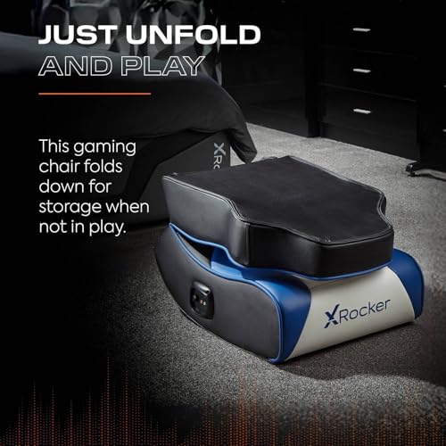 X Rocker Sony Playstation 5 Geist 2.0 Floor Rocker Gaming Sessel mit 2.0 Audiosystem | PS5 Kindersessel - 8