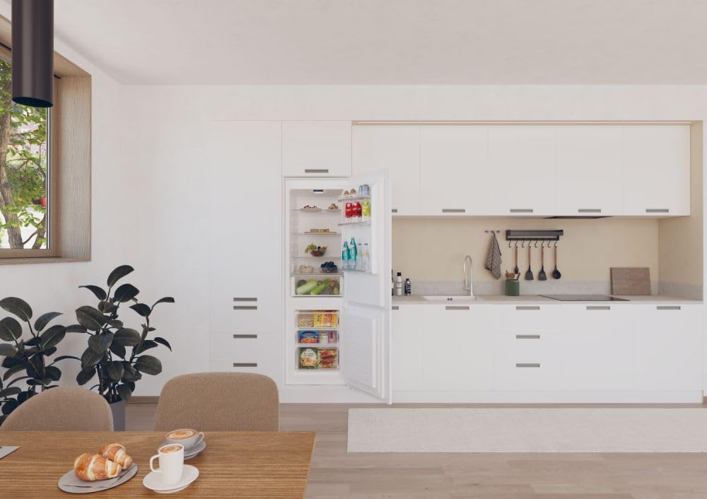 De'Longhi F6CSF250E - Frigorifero combinato, Installazione Incasso, 250 Litri, Statico, Classe energetica E