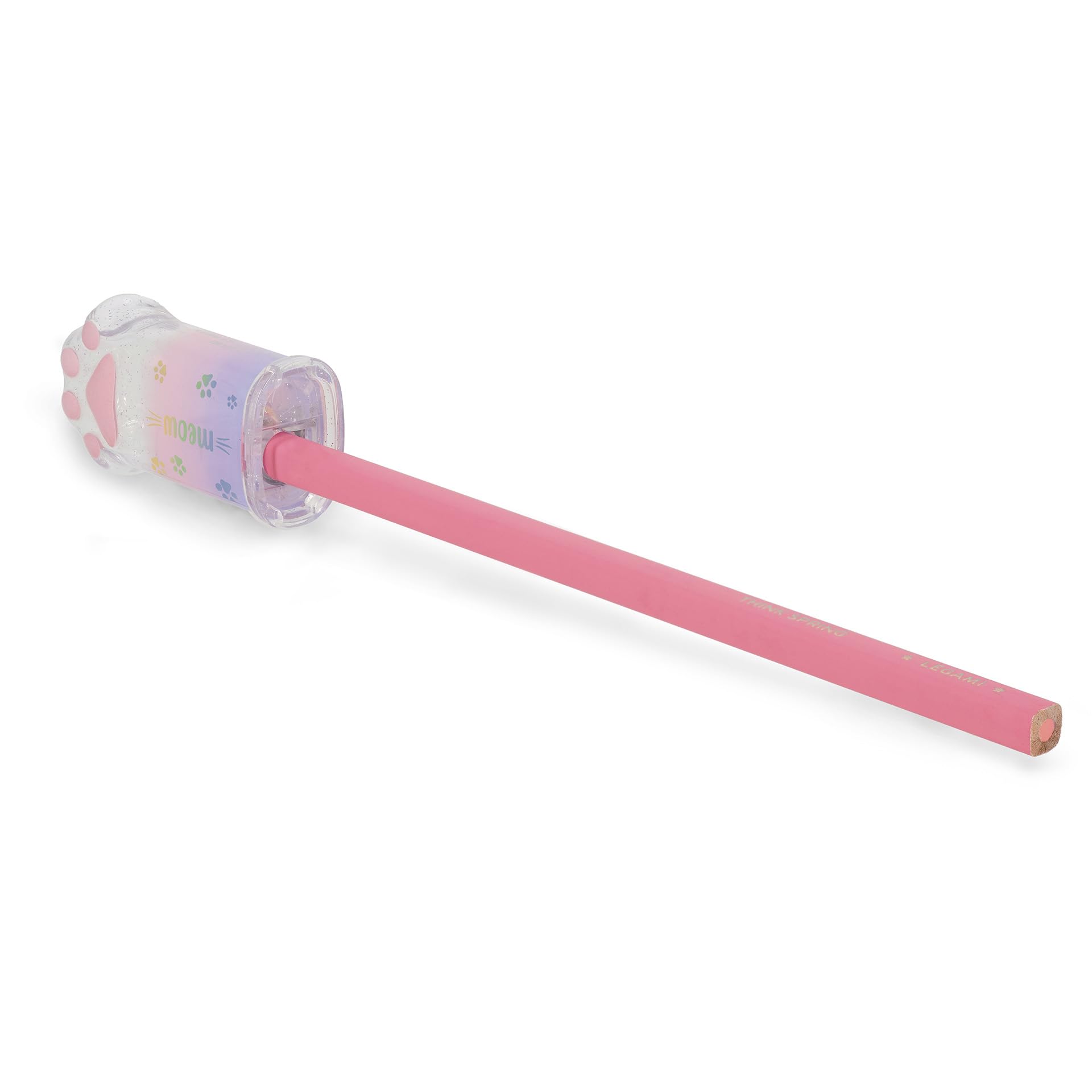 Legami - Potloodslijper - Mini Friends, ideale puntenslijper voor kinderen, gemakkelijk vast te pakken, slijpt potloden en kleurpotloden, schrijfwaren voor school en kantoor, afmetingen 3 x 4,5 x 2