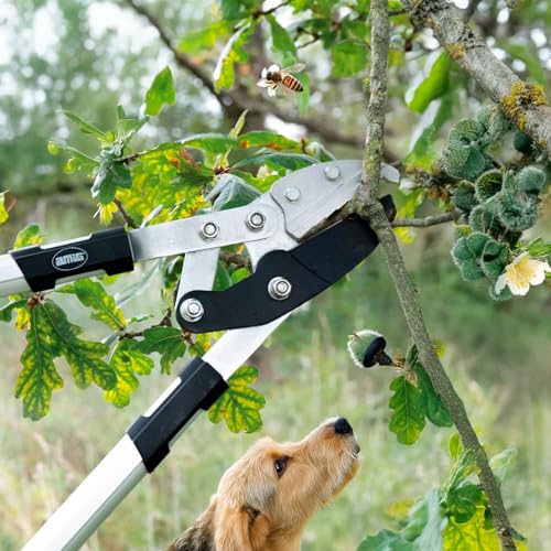 Cisaille de taille supérieure Amig 76 cm à lame Téflon et enclume robuste pour bois dur - 5