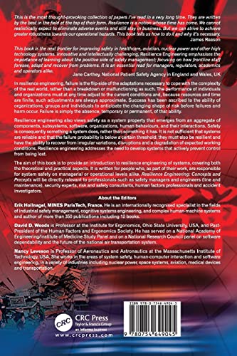 Resilience Engineering: Concepts and Precepts