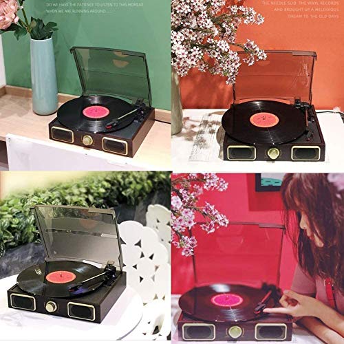 Rétro entrée Vinyle Tourne-Disque Ancien phonographe Tourne-Disque européen Antique Tourne-Disque Bluetooth avec klaxon - Les Beatles, Paul McCartney, John Lennon, RIngo Starr, George Harrison Rétro entrée Vinyle Tourne-Disque Ancien phonographe Tourne-Disque européen Antique Tourne-Disque Bluetooth avec klaxon – Image 7