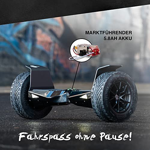 Wheelheels Hoverboard F-Cruiser – Made In Germany (Schwarz) - 5