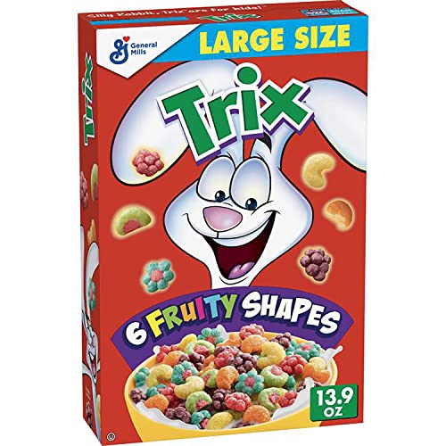 Image of Trix, Cereal, Fruit Flavored Corn Puffs, 13.9 oz (Pack of 10)