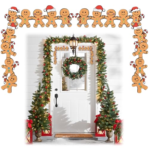 Hqrkotm 2 Piezas Decoración Navideña De Hombre De Jengibre Para,Puerta Adorno Decorativo Para Esquina De Puerta Letrero Festivo,Decoración Para Ventana Y Pared Accesorios Para Oficina Y Hogar. Hqrkotm 2 Piezas Decoración Navideña De Hombre De Jengibre Para,Puerta Adorno Decorativo Para Esquina De Puerta Letrero Festivo,Decoración Para Ventana Y Pared Accesorios Para Oficina Y Hogar.