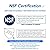 ICEPURE NSF/ANSI 42 3US-AF01 Under Sink Water Filter, Compatible with Standard Filtrete 3US-AF01, 3US-AS01, Whirlpool WHCF-SRC, WHCF-SUFC, WHCF-SUF, Pack of 1