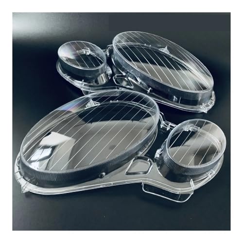 Abat-jour de coque transparente de phare Benz W211 Classe E 2002-2008 pour vue claire