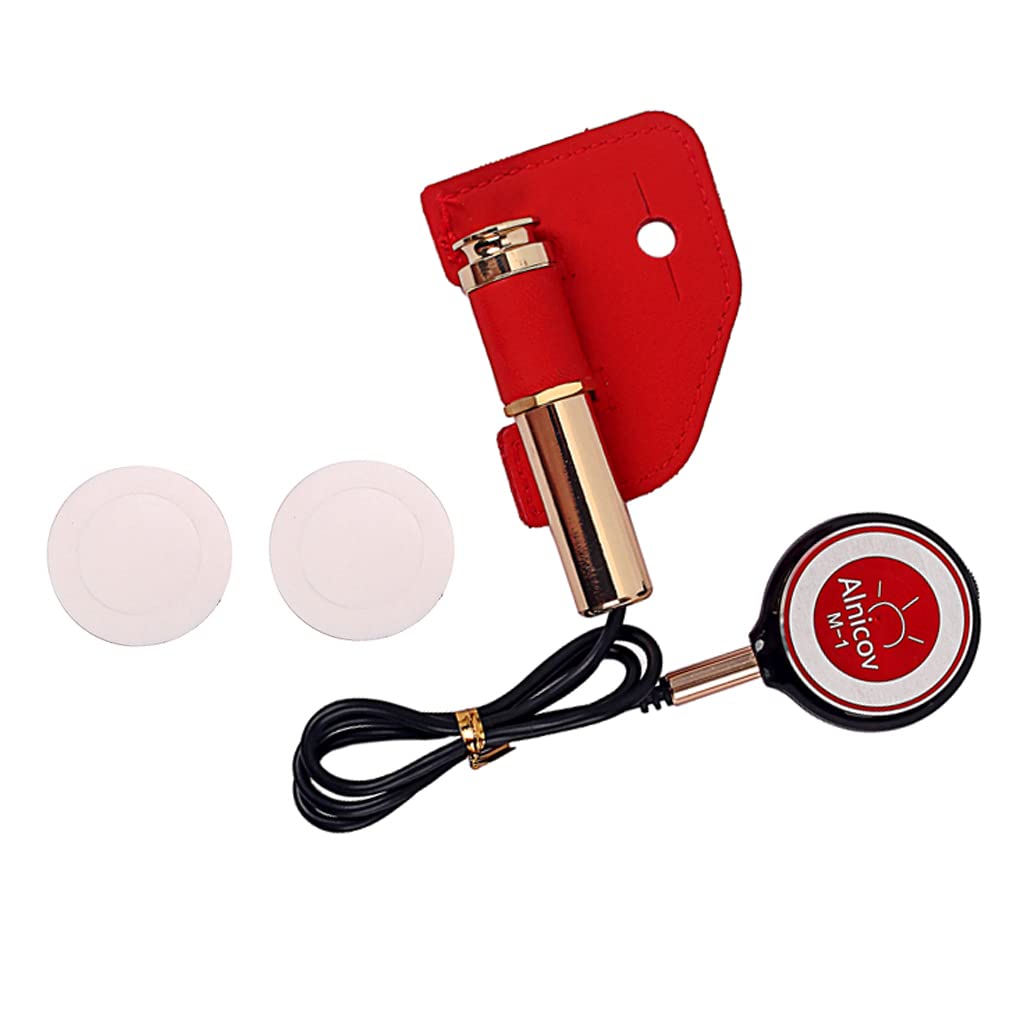 Alnicov Pickup per microfono per chitarra per chitarra Violino Banjo Mandolino Ukulel Accessori per chitarra