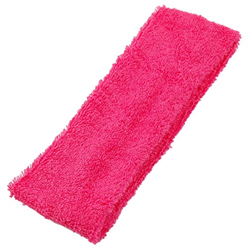 uxcell Lady Face Washing Shower Elastic Headband Hair Band Magenta 2 Pcs