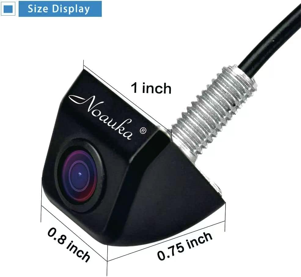 Miniatura 2 de Cámara de visión nocturna impermeable IP68 de 170 grados de visión trasera para coche, cámara de marcha atrás, color universal, CMOS, chip de imagen