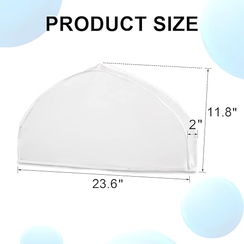 Miniatura 2 de 50 fundas de hombro para ropa, traje de ropa, 23.6 x 11.8 pulgadas, extra anchas para ropa, bolsas de hombro transpirables para abrigos, chaquetas,