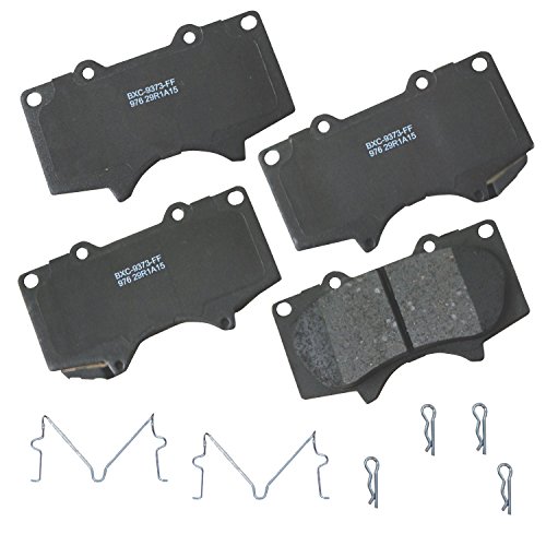 Image of Bendix Premium SBC976 Ceramic Front Brake Pads for Select Models JAC Frison, Lexus GX460, GX470, Mitsubishi Montero, Toyota 4Runner, FJ Cruiser, Sequoia, Tacoma, Tundra