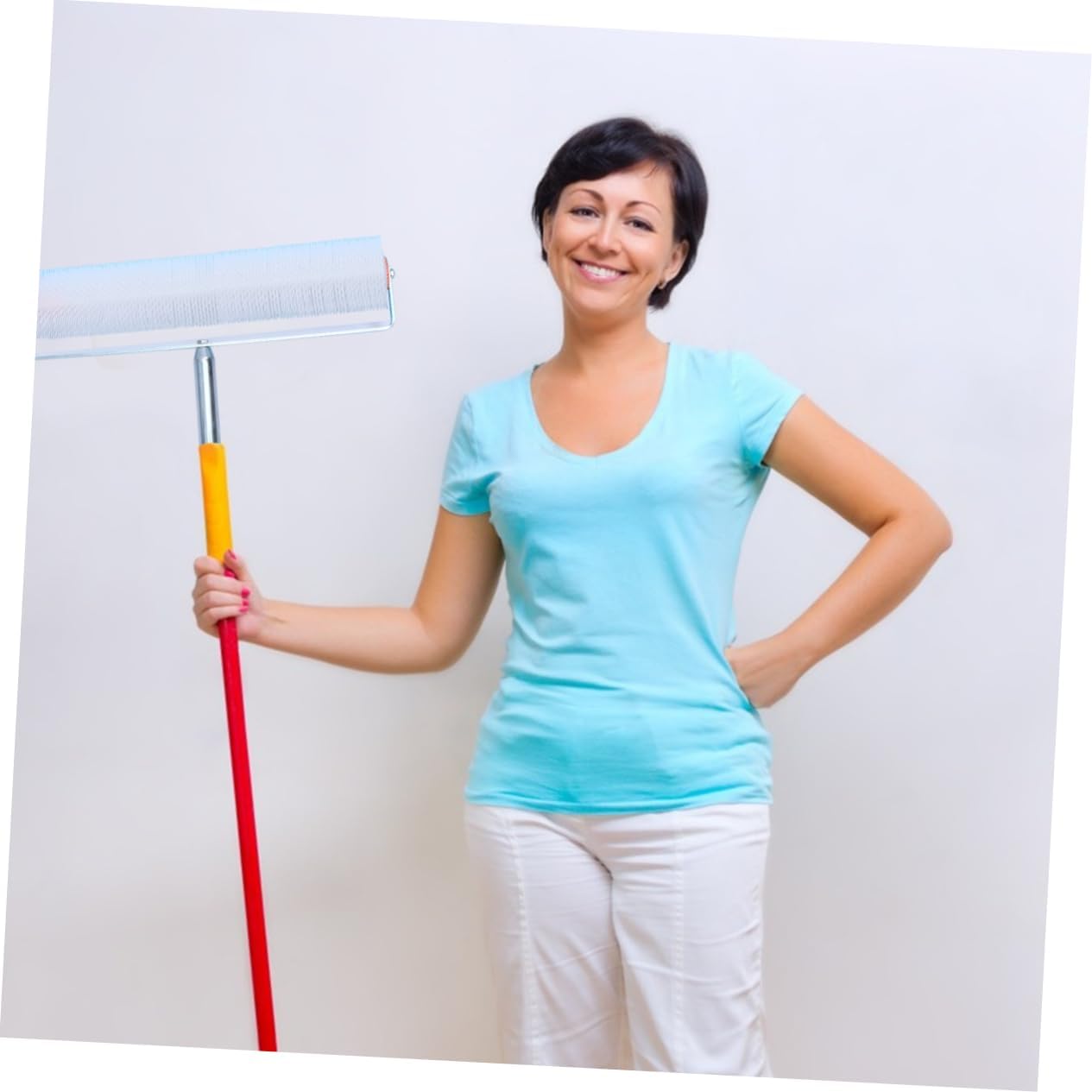 Self Leveling Screed Spiked Roller Aeration Latex Brush Paint Roller Easy to Install Wall Wood