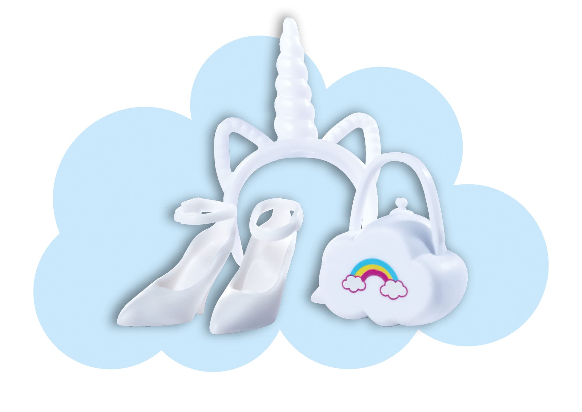 Simba Steffi Love Unicorn Fashion, odzież dla lalek, jednorożec, zestaw ubrań dla lalek o długości 29 cm, bez lalki, 2-krotne sortowanie, tylko jeden artykuł, od 3 lat, 105723555