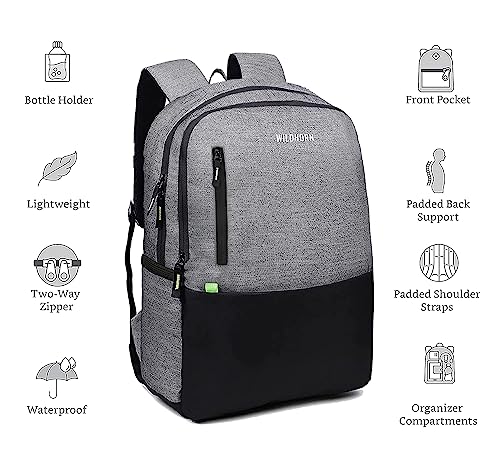 Image of WildHorn Laptop Backpack for Men /Women I Fits upto 15.6 inch Laptop I Waterproof I Travel /Business /College Bookbags