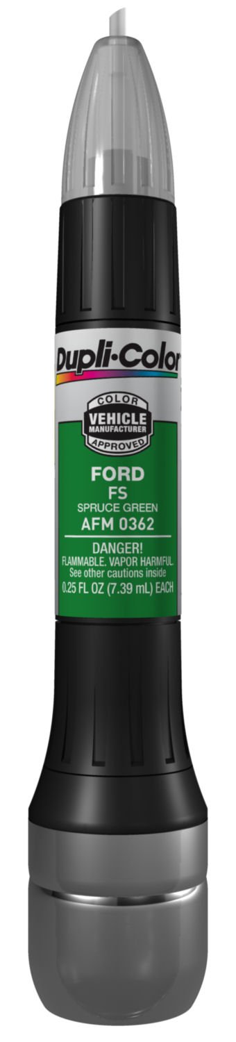 Dupli-Color Afm0362 Spruce Green Ford Exact-Match Scratch Fix All-in-1 Touch-Up Paint - 0.5 Oz.