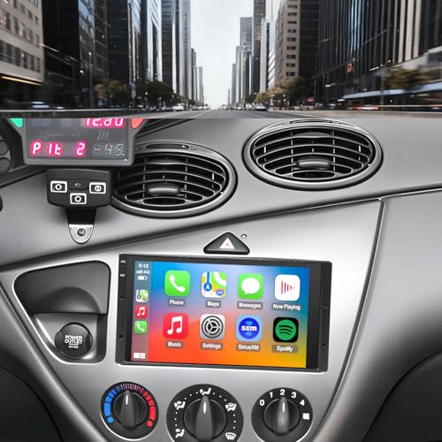 Radio de actualización para Ford Focus 1998-2004 con pantalla táctil 6.8" miniatura 1