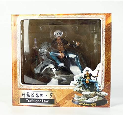 Amazon Co Jp ワンピーストラファルガーローユキヒョウシーンgk悪魔の実pvcアクションフィギュアおもちゃ大人像コレクションモデル人形ギフト27cm ホビー