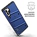 ZIZO Bolt Series for Samsung Galaxy Note 10 Case | Heavy-Duty Military-Grade Drop Protection w/Kickstand Included Belt Clip Holster Lanyard (Blue/Black)