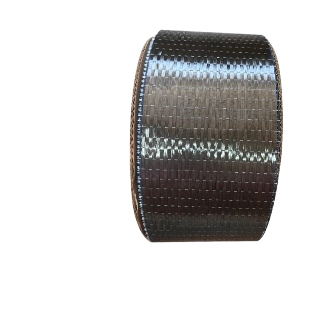Kohlefaserrolle 300g Kohlefaser 12k UD Unidirektionaler Stoff for Wasserhahn Hochfestes Reparaturmaterial for Gebäudereparaturen 1 Stück(30cm x 1m)