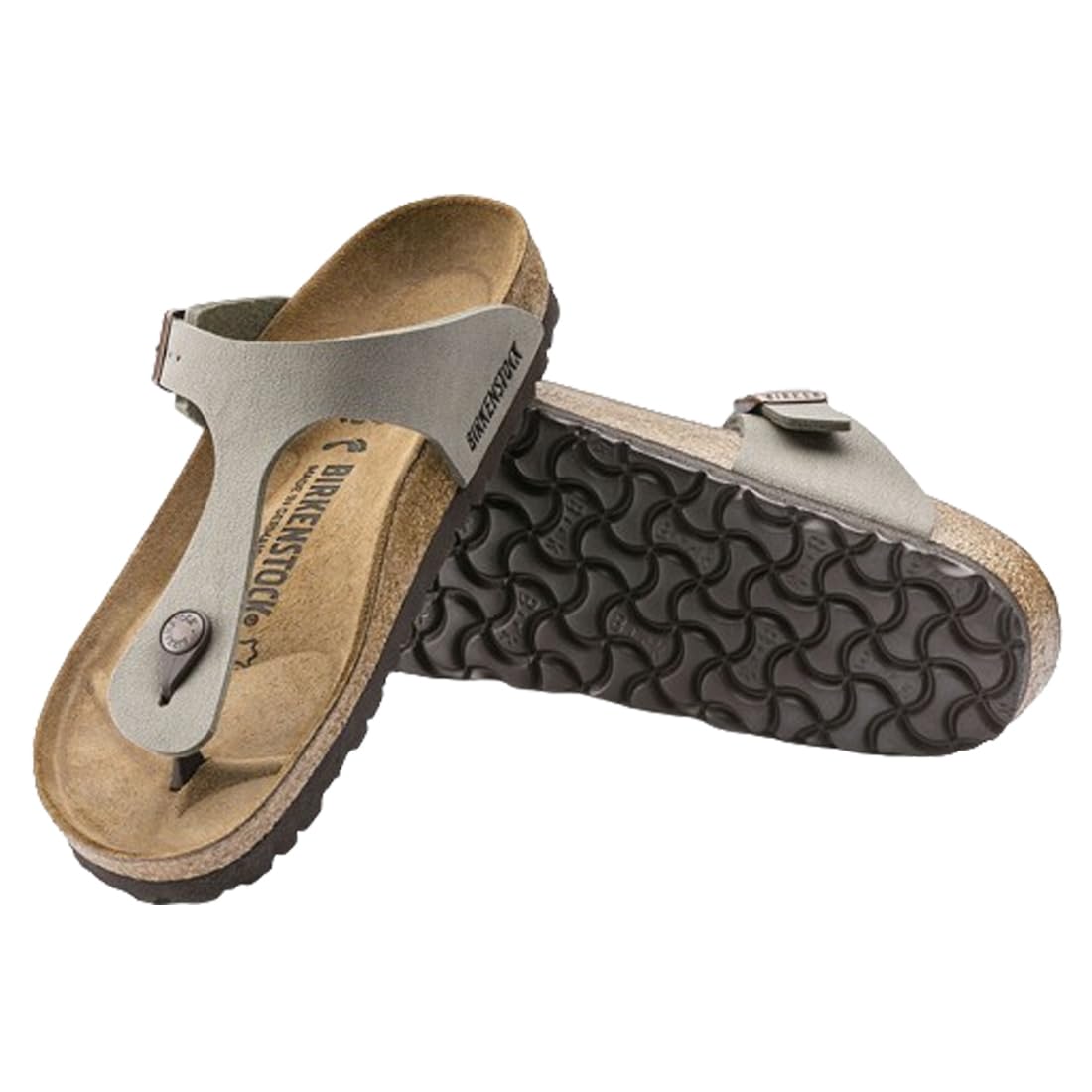 BIRKENSTOCK(ビルケンシュトック)サンダル トング Gizeh Birkibuc ギゼ ビルコフロー ヌバック Stone ユニセックス 43391 Regular 513IIhkqBaL.jpg