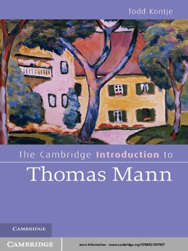 The Cambridge Introduction to Thomas Mann (Cambridge Introductions to Literature) (English Edition)
