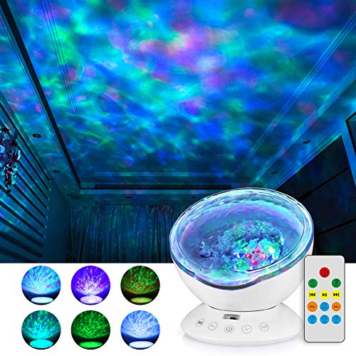 Jusale Ocean Wave Luz nocturna