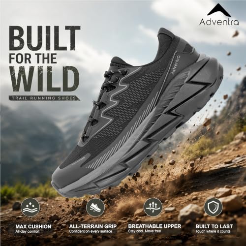 Image of Men Trail Running Ultra Grip Shoes | Lightweight | TR2011