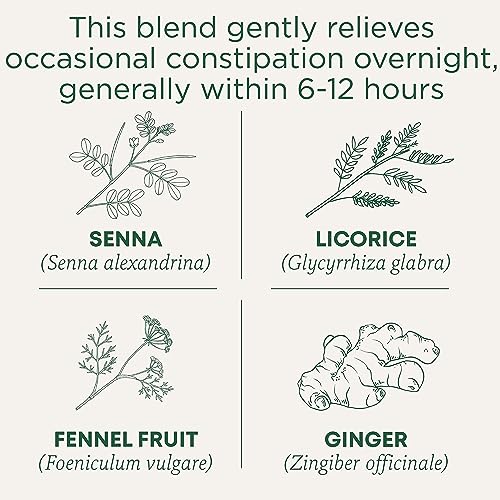 Traditional Medicinals Smooth Move Senna Laxative Capsules, Natural Herbal Constipation Relief, 50 Capsules (Pack of 1) - Image 3