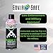 ENVIRO-SAFE Green Gas for Airsoft Guns, Up to 1,500+ Shots per Can – with Silicone Oil - Made in USA – 13.5 Ounce Can (6 Pack)