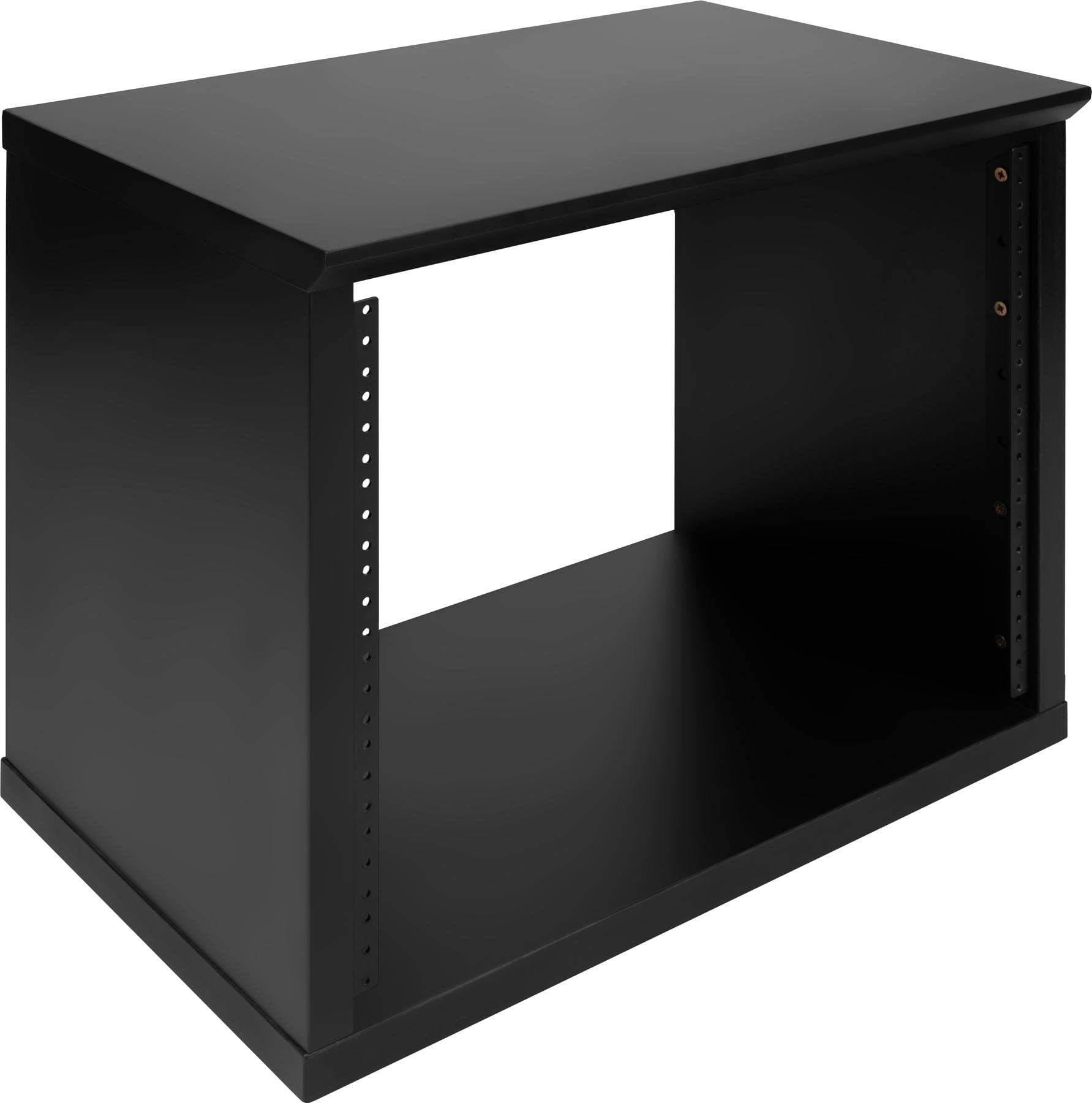 Gator FrameworksElite Furniture Series 8U Wood Desktop Studio Rack in Standard Black Finish (GFW-ELITERK-8U-BLK)