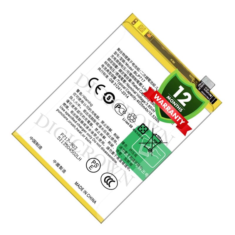Image of Original BLP717 Battery Compatible for Oppo Reno Z (CPH1979, PCDM10) - (4035mAh) - 1 Year Warranty DF7