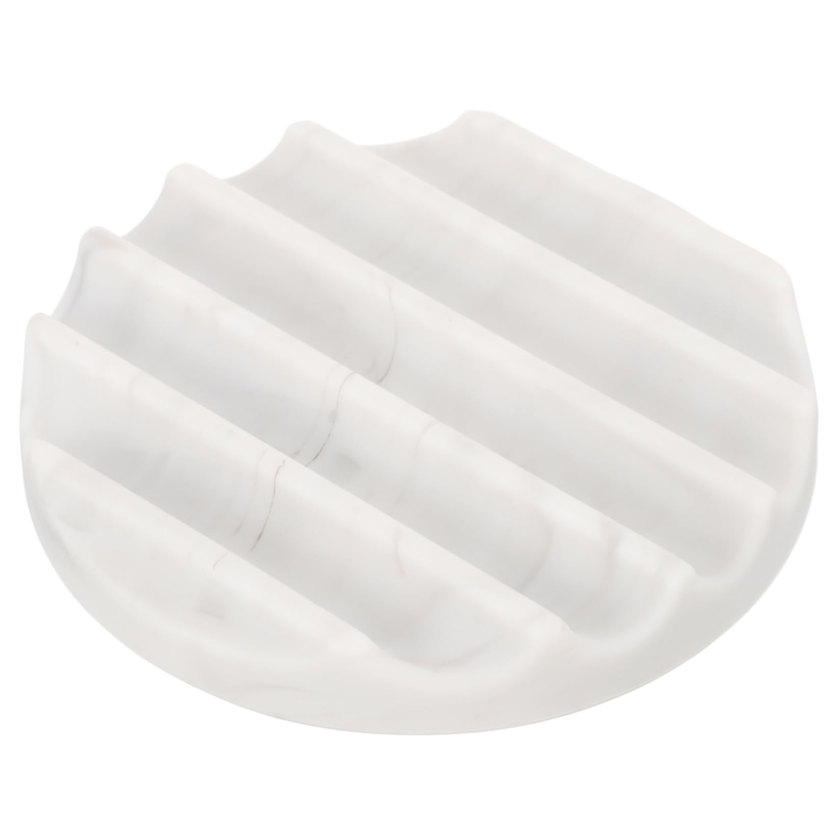 Alipis 5 Pezzi Portasapone In Marmo Vassoio Portasapone Da Bagno Multi Bar Doppio Gancio Effetto Vassoio Portaspugna Da Bancone Rotondo Distributore Di Sapone