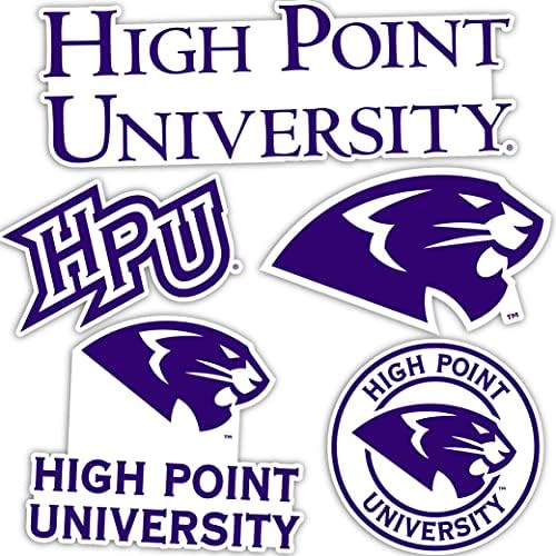 High Point University Sticker HPU Panthers Stickers Vinyl Decals Laptop Water Bottle Car Scrapbook T2 (Type 2)