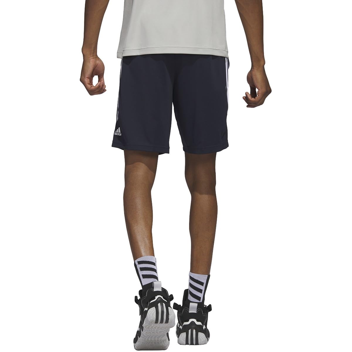adidas Originals Mens Legends 3-Stripes Basketball Shorts