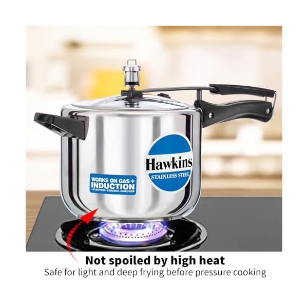   Hawkins-5-Litre-Pressure-Cooker-Stainless-Steel-Inner-Lid-Cooker-Induction-Cooker-Silver-HSS50