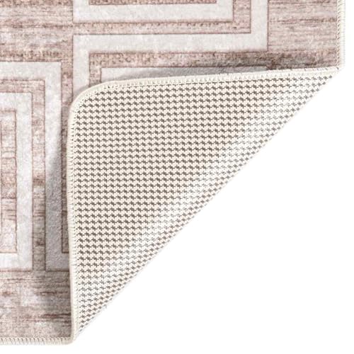 Tapis de sol velours beige antibactérien résistant aux bruits de pas