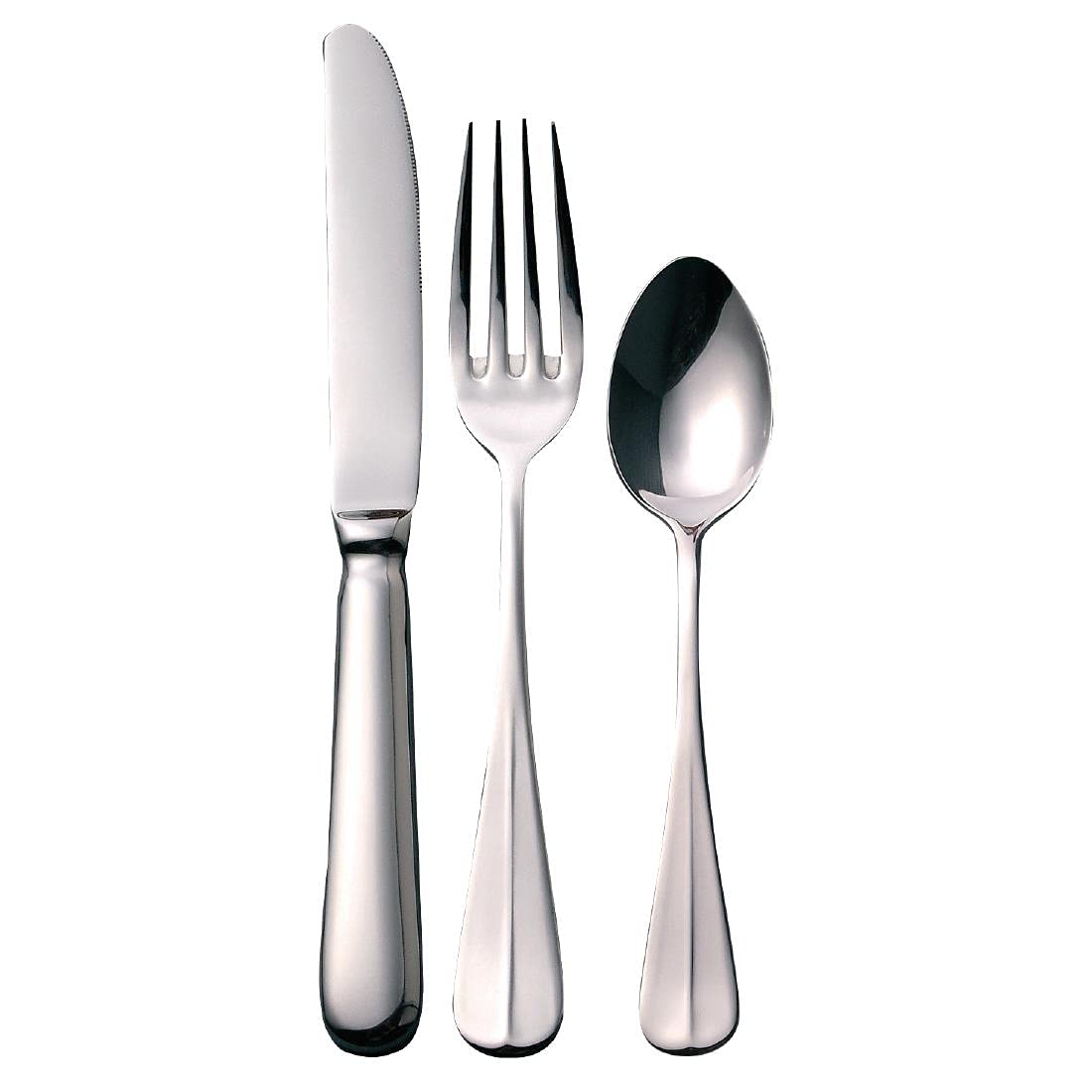 Olympia Baguette Cutlery Sample Set 18/0 Stainless Steel Kitchen Tea Spoons
