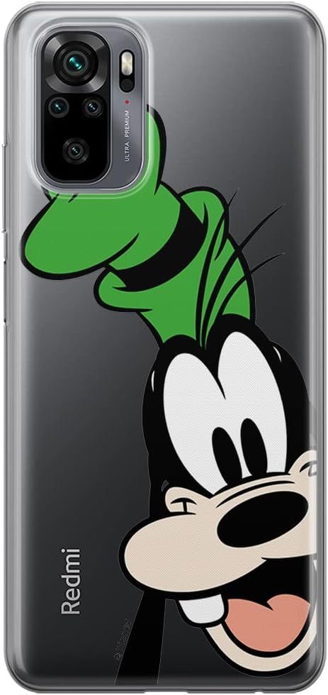 ERT GROUP Mobile Phone case for Xiaomi REDMI Note 10/ 10S Original and Officially Licensed Disney Pattern Goofy 001 optimally adapted to The Shape of The Mobile Phone, Partially Transparent