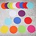 uxcell 24 Pcs Carpet Spot Markers, 4 Inch Circle Floor Dots for Classroom Carpet, Circles Spots Dots for Preschool Teacher Supplies, Flexible Seating, Grass Green