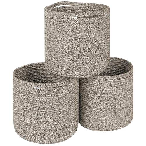 voten Organizador de cubos de almacenamiento de 11 x 11 x 11 pulgadas, para estanterías organizadoras de almacenamiento de cubos de 12 x 12 pulgadas, espaciosas, bonitas cestas de almacenamiento de