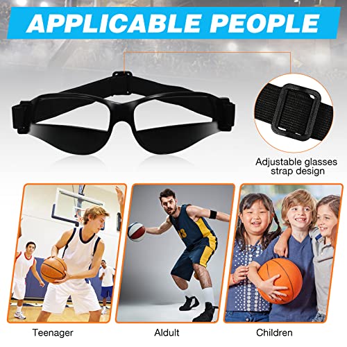 Weewooday 8 Pcs Basketball Goggles Adjustable Sport Dribble Goggles For Basketball Training For Men Kid () #TOP5