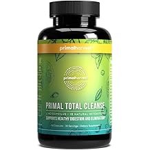 Primal Harvest Full Body Detox Cleanse, Liver,Kidney,Gut,Bowel,Intestinal, &amp; Stomach Cleanse, 60 Count Bottle