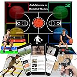 Équipement d'entraînement de basket-ball, tapis de mobilité pour le travail des jambes, dr...